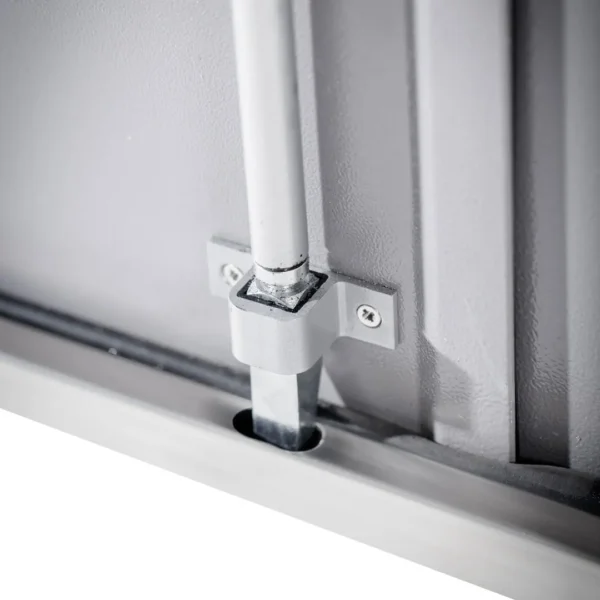 Heavy Duty Fly Screen Fire Exit Security Doors bottom lock