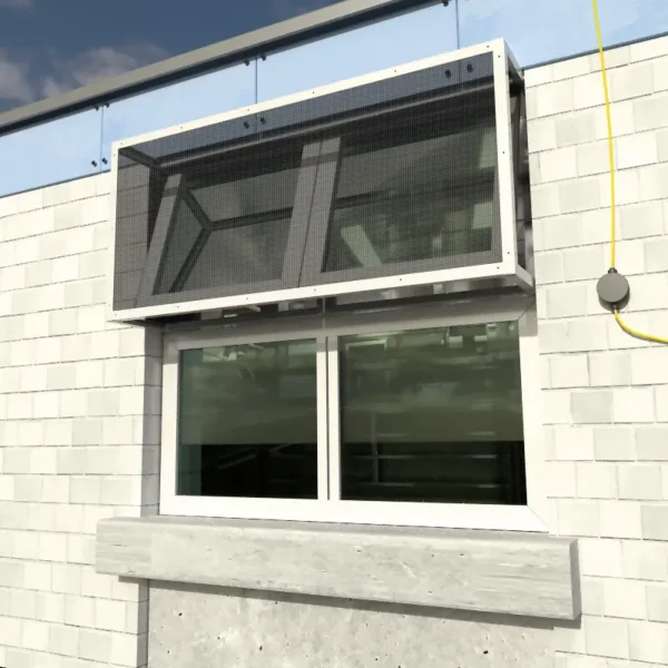 canopy box window fly screen